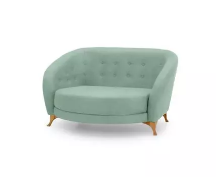 Диван Борнео (Текстиль, мятный)