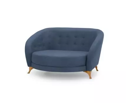 Диван Борнео (Текстиль, Синий)