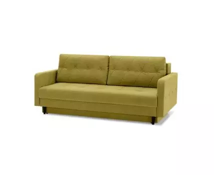 Диван Бостон Лайт (Текстиль, горчичный)