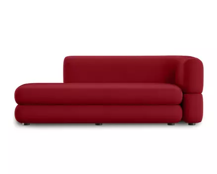 Диван Brera-1 Velour Cherry