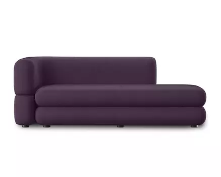 Диван Brera-2 Velour Plum