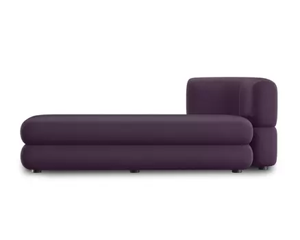 Диван Brera-3 Velour Plum