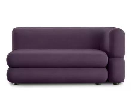 Диван Brera-5 Velour Plum