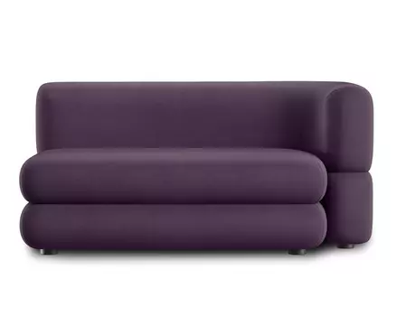 Диван Brera-7 Velour Plum
