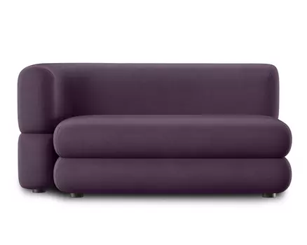 Диван Brera-8 Velour Plum