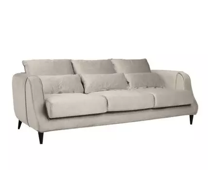 Диван DANTE PLAIN (Белый, 106, 230, без механизма)