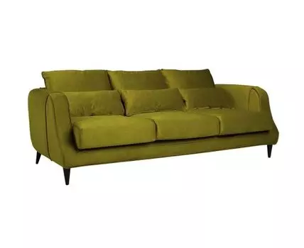 Диван DANTE PLAIN (Зеленый, 230, 85, без механизма)