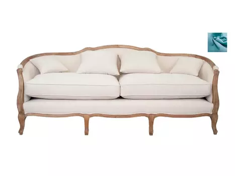 Диван Darcy 3 голубой