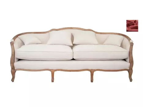 Диван Darcy 3 красный