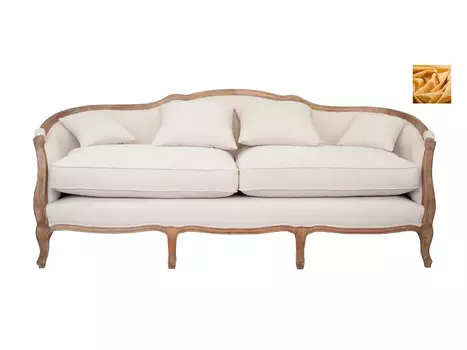 Диван Darcy 3 желтый