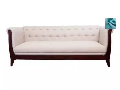 Диван Delvin голубой