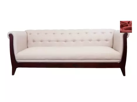 Диван Delvin красный