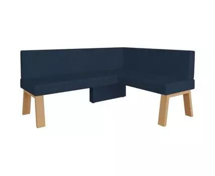 Диван для кухни Alto 178-140 R (Синий, 180,5, 60,5-142,5, без механизма)