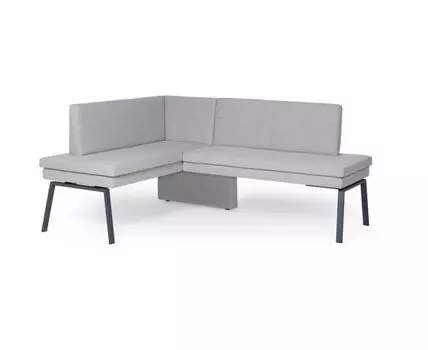 Диван для кухни Brave 140-178 L (светло-серый, 182, 62-144, без механизма)