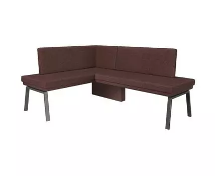 Диван для кухни Brave 140-178 L (Коричневый, 182, 62-144, без механизма)
