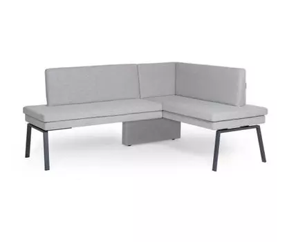 Диван для кухни Brave 178-140 R (светло-серый, 182, 62-144, без механизма)