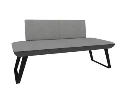 Диван для кухни Cosmo 140 (светло-серый, темно-серый, 150, 68, без механизма)