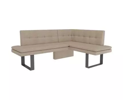 Диван для кухни Magiс 178-140 R (Бежевый, 180,5, 60,5-142,5, без механизма)