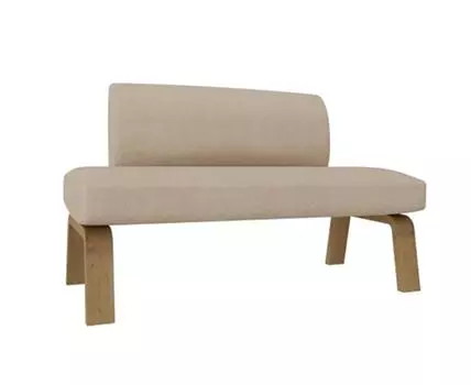 Диван для кухни Pride 140 (Бежевый, 144, 64, без механизма)