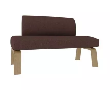 Диван для кухни Pride 140 (Коричневый, 144, 64, без механизма)