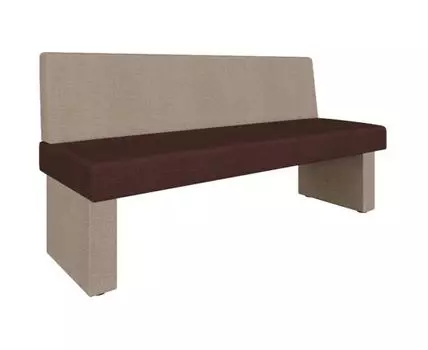 Диван для кухни Ratio 160 (бежевый, коричневый, 160, 60,5, без механизма)