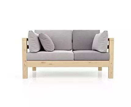 Диван Домино мини (Коричневый, 141, 69)