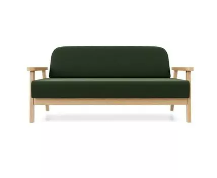 Диван Флори мини (Зеленый, 156,5, 68,5)