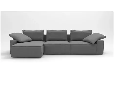 Диван HARIUS угловой с оттоманкой