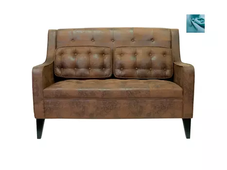 Диван Hublon голубой