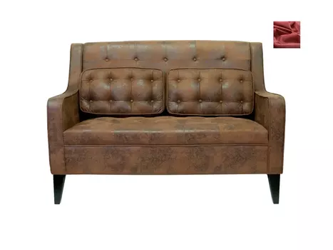 Диван Hublon красный