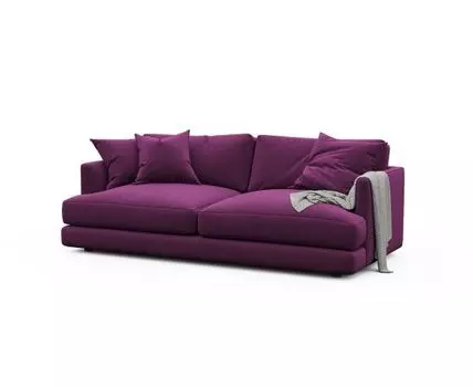 Диван Ибица (Текстиль, Фиолетовый)