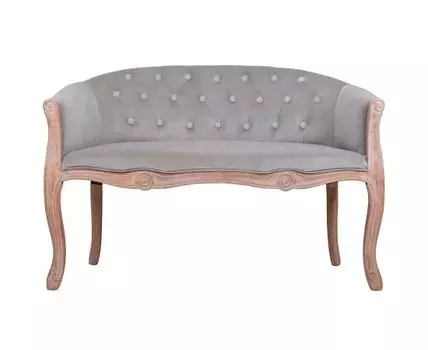 Диван Kandy double grey velvet