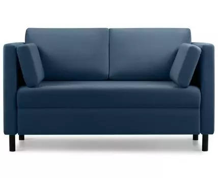 Диван Кела Мини Velvet Navy Blue