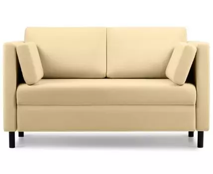 Диван Кела Мини Velvet Yellow