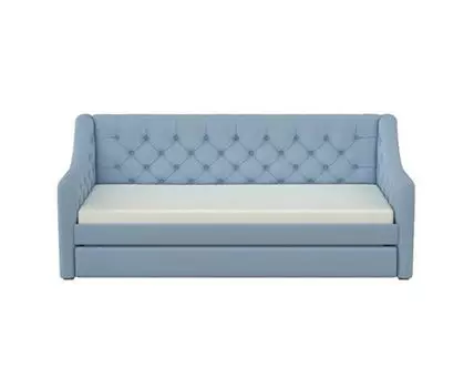 Диван-кровать Elit Soft (Голубой, 218, 106)