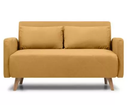 Диван Кускен Velvet Yellow