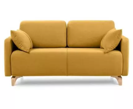 Диван Льери Мини Velvet Yellow