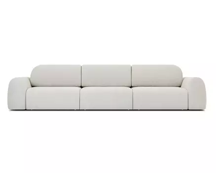 Диван Лилт-2 Bucle White