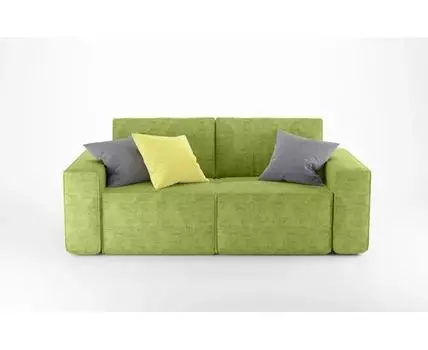 Диван Мадрид (Зеленый, 250, 105, Еврокнижка)