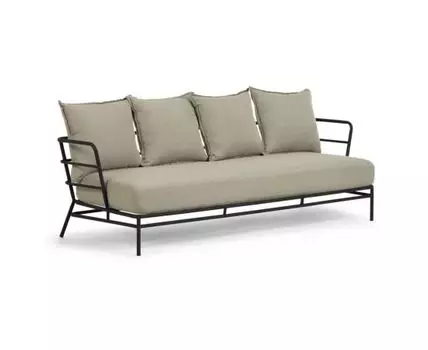 Диван Mareluz трехместный (Черный, 197)