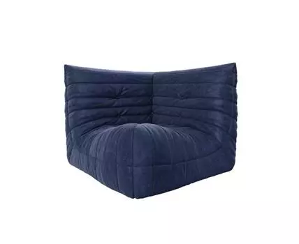 Диван Маршмеллоу Синий Пуф