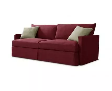 Диван Марсия ЭКО (Текстиль, бордовый)