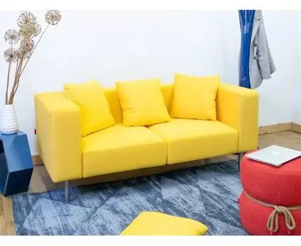 Диван Monro (Желтый, 168, 60, без механизма)