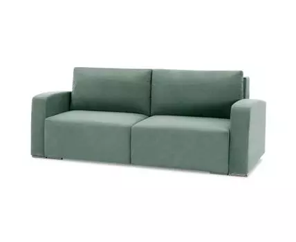 Диван Окленд Лайт (Велюр, Темно-мятный)