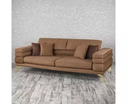 Диван "Престиж" (68, Коричневый, 240, без механизма)