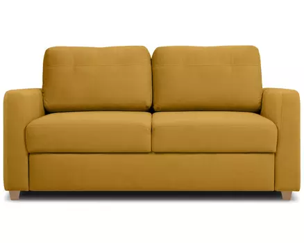 Диван прямой Бруквиль Velvet Yellow