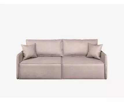 Диван прямой Hygge Slim (Бежевый, 218, 100, Еврокнижка)