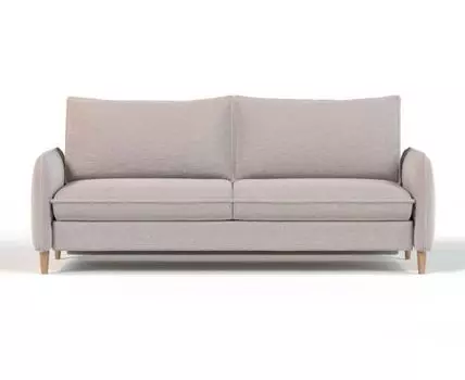 Диван прямой Мальта (Белый, 106, 215, Тик-так)