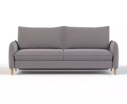 Диван прямой Мальта (Коричневый, 106, 215, Тик-так)