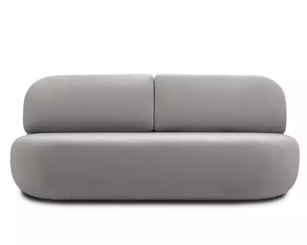 Диван прямой Мелоу Velvet Smoke